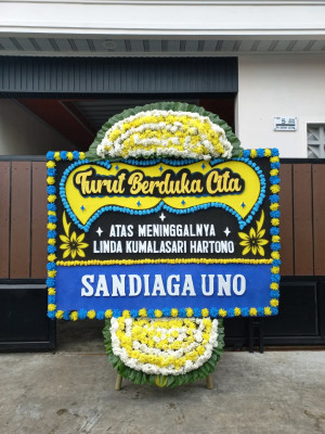 Papan Bunga Duka di Kampung Kelor